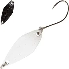 FTM Spoon Tremo 2.3g 2.9cm White With Glitter / Black With Glitter Single Hook