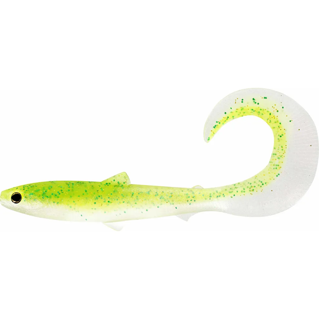 Westin BullTeez Curltail Gummifische 8cm 3g Sparkling Chartreuse