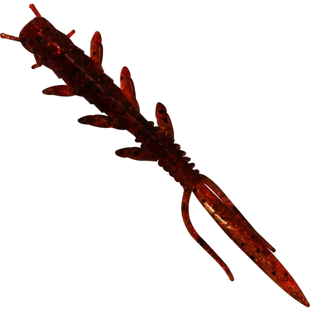 Seika Pro Fransen Felix Gummikrebse 11cm Craw Red