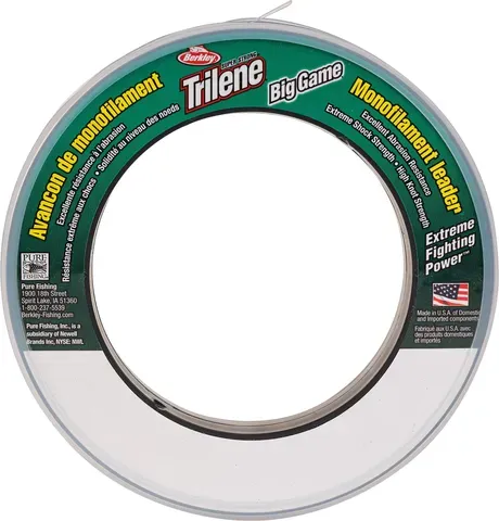 Berkley Trilene Big Game Mono Leaders 27.2kg 0.76mm 50m Clear