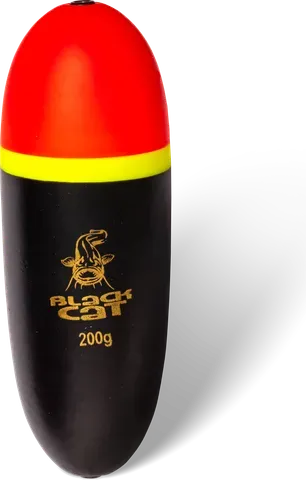 Black Cat Maxi Foam Float Pose 200g 14.5cm black