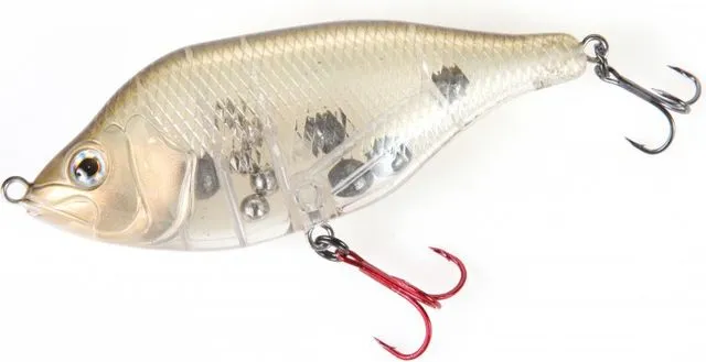 Fox Rage Hitcher Jerk & Twitch Wobbler 12cm Clear Minnow Floating