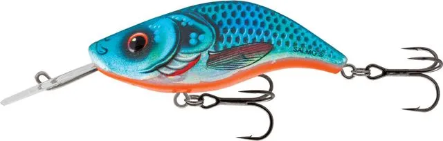 Salmo Sparky Shad 4cm 1.5–3.1m 3.5g Blue Holographic Shad