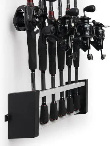 Abu Garcia Vertical 11 Rod Rack 11 Compartments Aluminium Wall-mounted