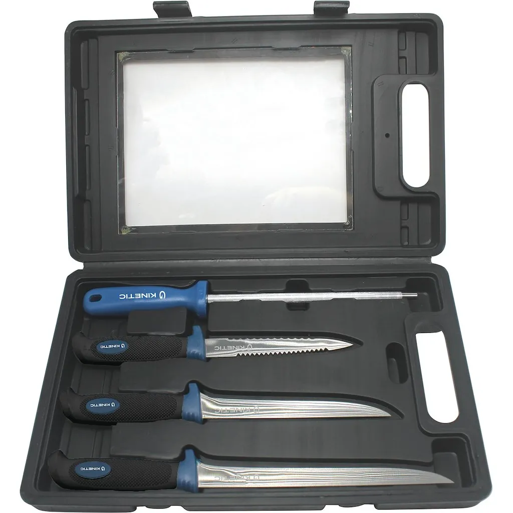 Kinetic Pro Filetierset Black/Blue 5er