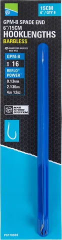Preston Gpm-B Spade End Mag Store Hooklengths #14 0.15mm 2.68kg