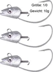 Savage Gear Sandeel Jig Heads 10g 1/0