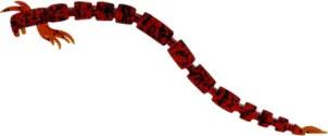 Westin Bloodteez Worm Gummiköder 5.5cm 0.5g Bloodworm