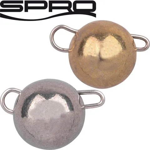 Spro Freestyle Tungsten Bottom Jig Jig Heads 10g Natural/Goldfarben