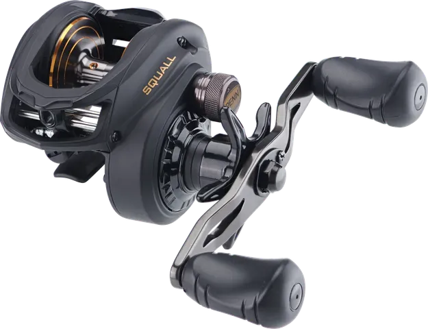 Penn Squall Low Profile Baitcasting Reel 300 7.3:1 Left