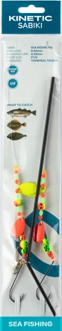 KINETIC Sabiki Seeboom 132 #1/0 245cm CLOWN
