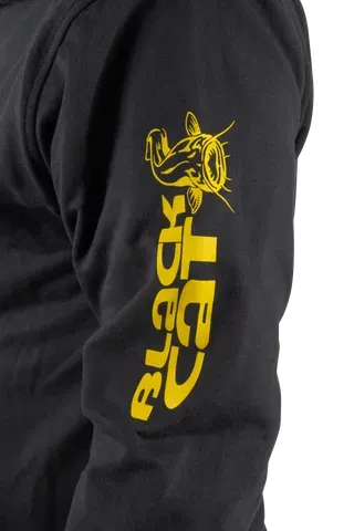 Black Cat Black Hoody L