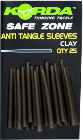 Korda Safe Zone Anti-Tangle Sleeves Clay