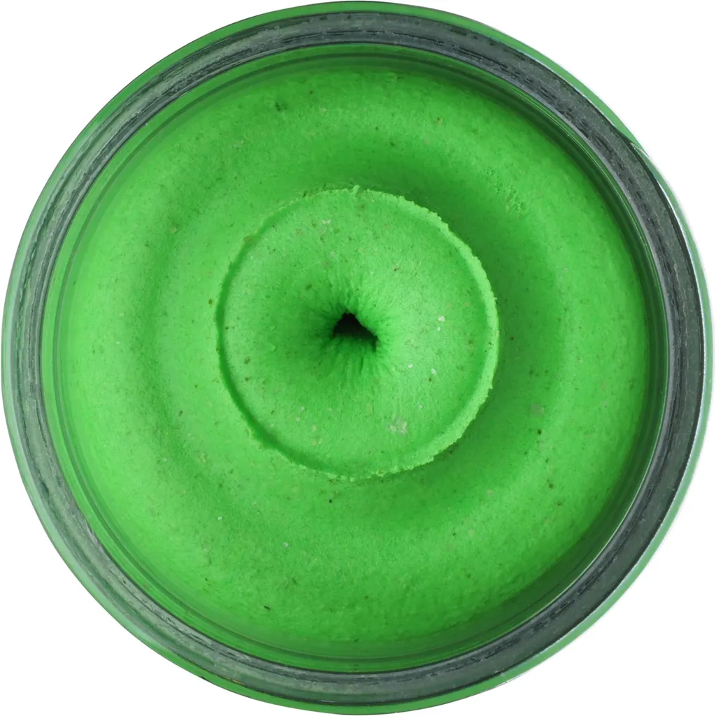Berkley PowerBait Natural Glitter Forellenteig Spring Green Glitter / Knoblauch
