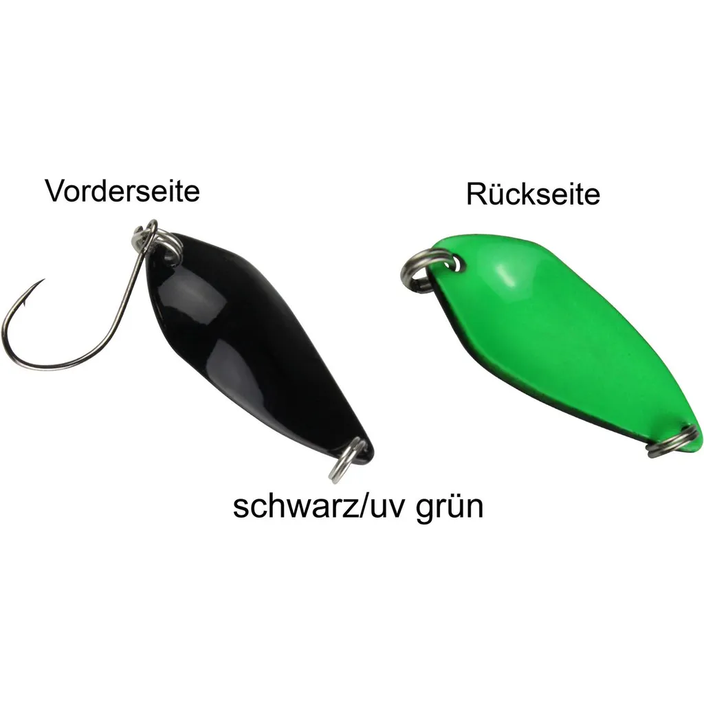 FTM Spoon Rock 4.2g Schwarz/UV-Grün