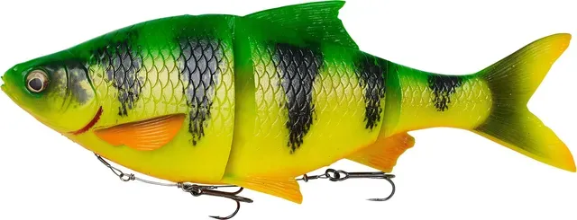 Savage Gear 4D Line Thru Roach Softbait 18cm 80g Slow Sinking Firetiger