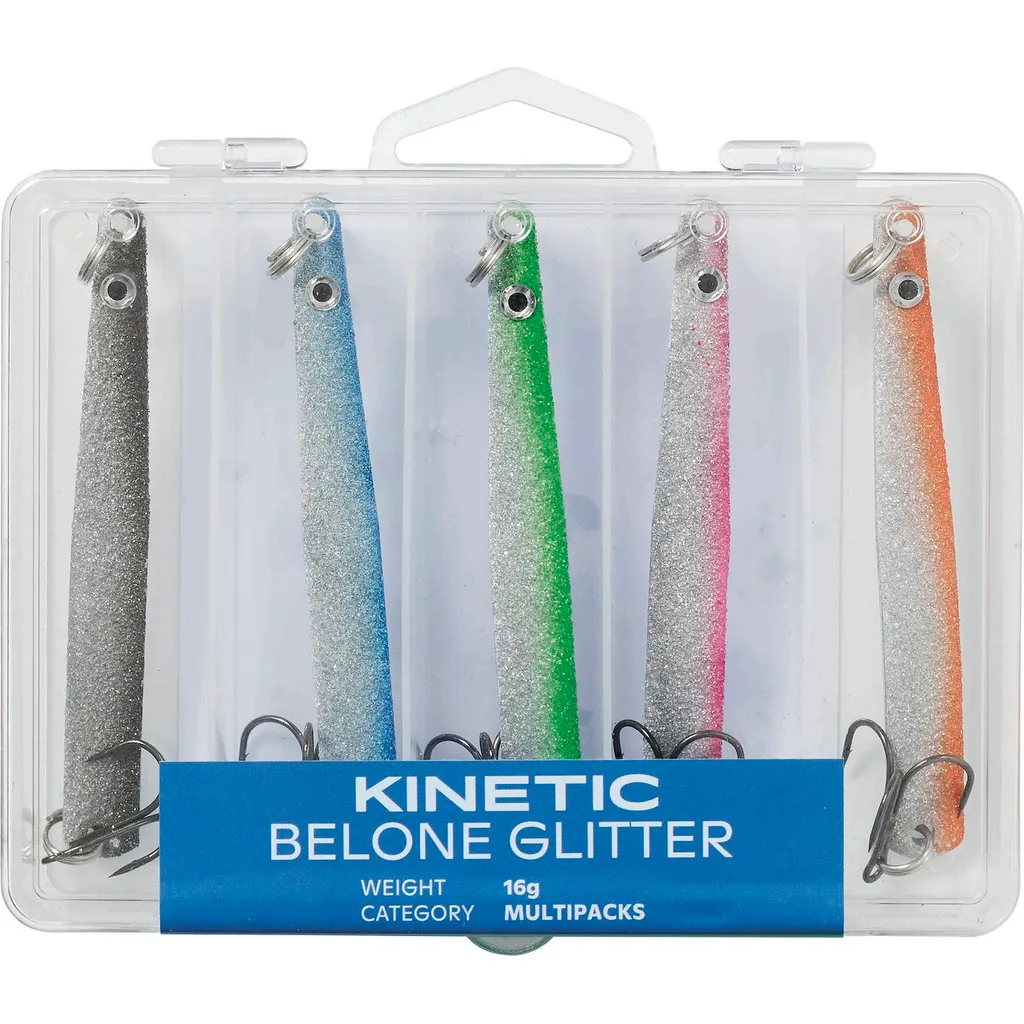 Kinetic Belone Glitter Mix Meerforellenblinker 20g Mix