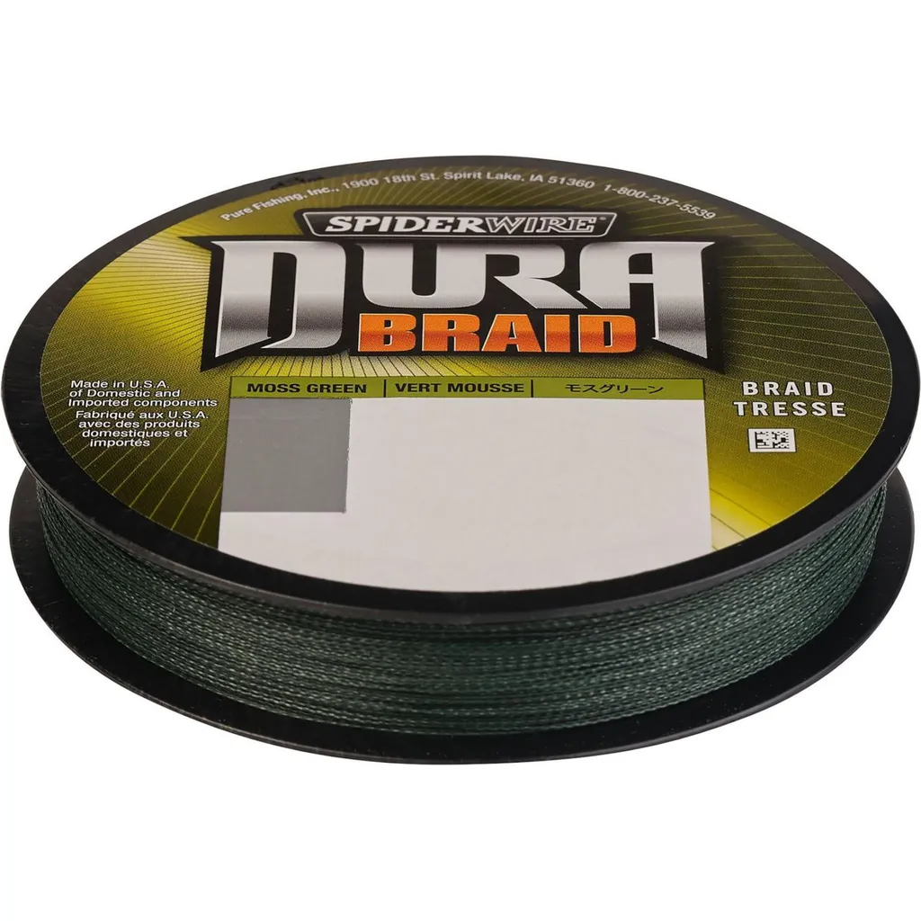 SpiderWire DuraBraid Moss Green Geflochtene Schnur 0.23mm 19.5kg 135m
