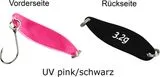 FTM Spoon Hammer Spoon 3.2g Tumbling UV Pink/Black
