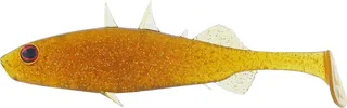 Westin Stanley The Stickleback Shadtail Gummifisch 5.5cm 1.5g Motoroil Gold