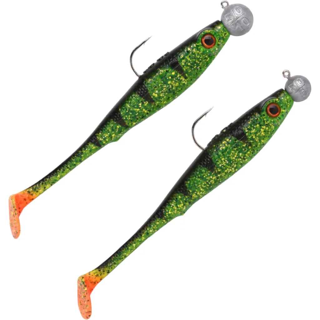 Spro Iris Popeye To-Go Gummiköder 12cm 5+10g UV Perch