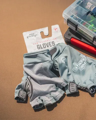 Fox Rage Lightweight UV Gloves Fingerless Large