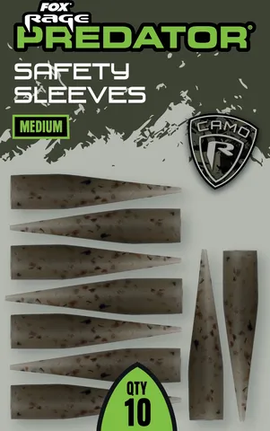 Fox Rage Camo Safety Sleeves 10pcs Medium