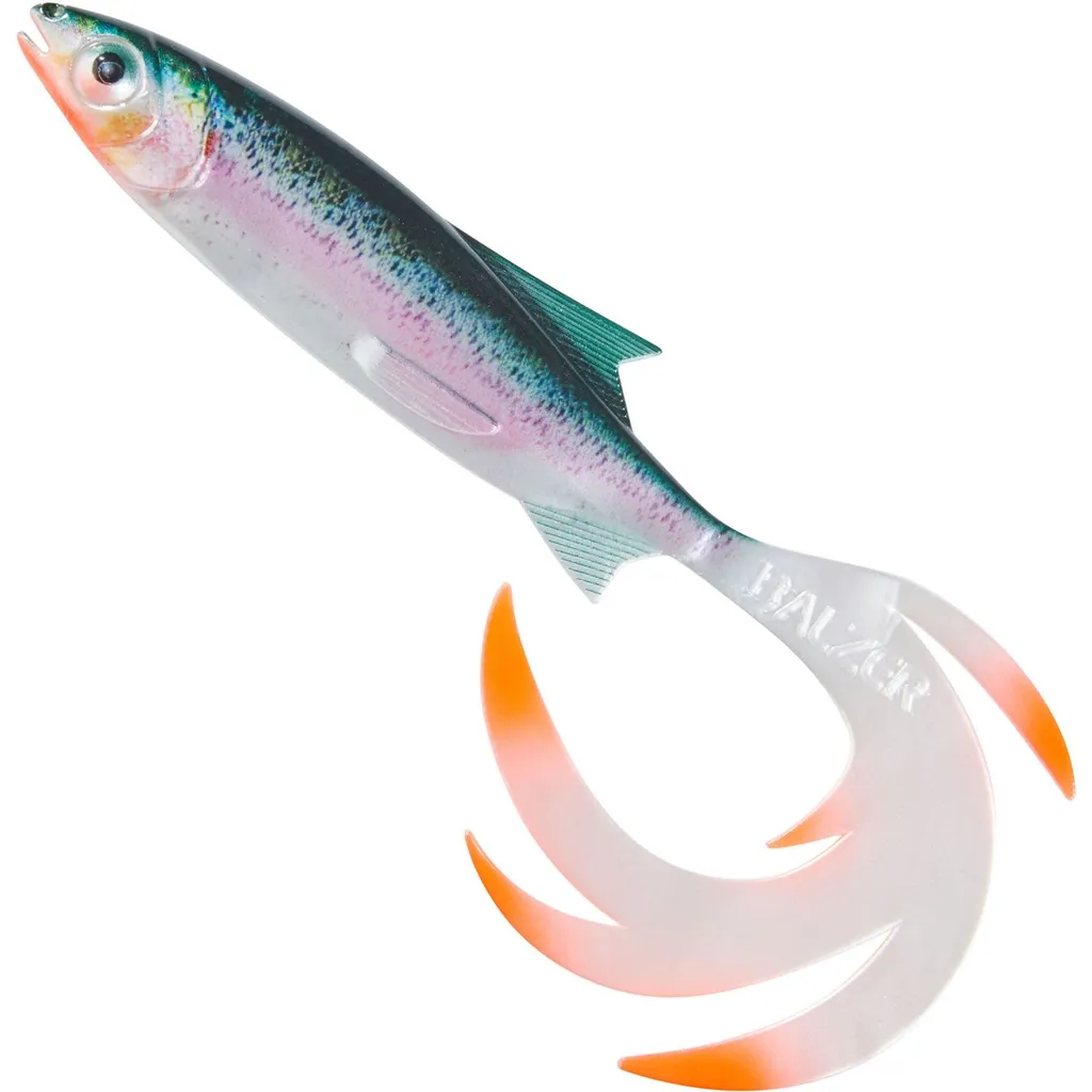 Balzer Shirasu Reptile Shad Gummifische 24cm 50g Regenbogenforelle