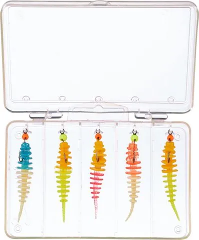 Balzer Trout Collector Ready To Fish Mix 3 Köder-Set 1g 5cm Gummijig