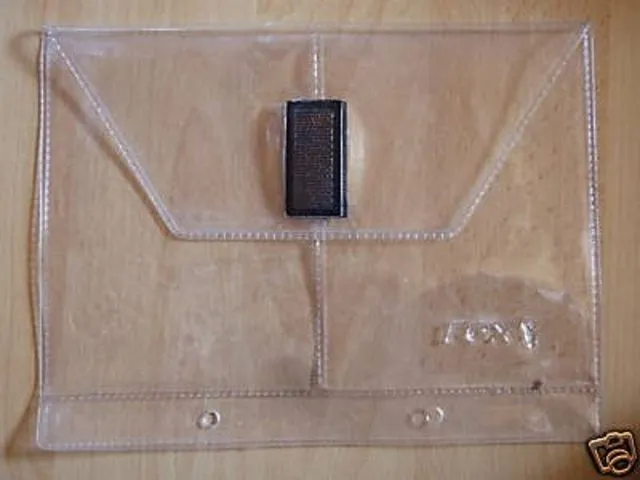 Fox Klarsichthülle Rig Wallet Tackle Box Insert 2 Compartments 20x15cm Plastic