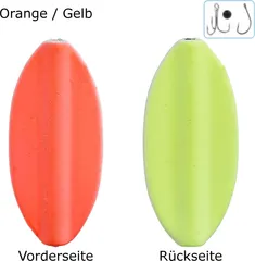 Balzer Pro Staff Series Spoon Inliner 1.9g Orange/Gelb