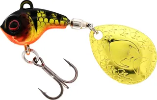 Westin DropBite Tungsten Spin Tail Jig 2cm 13g Bling Perch