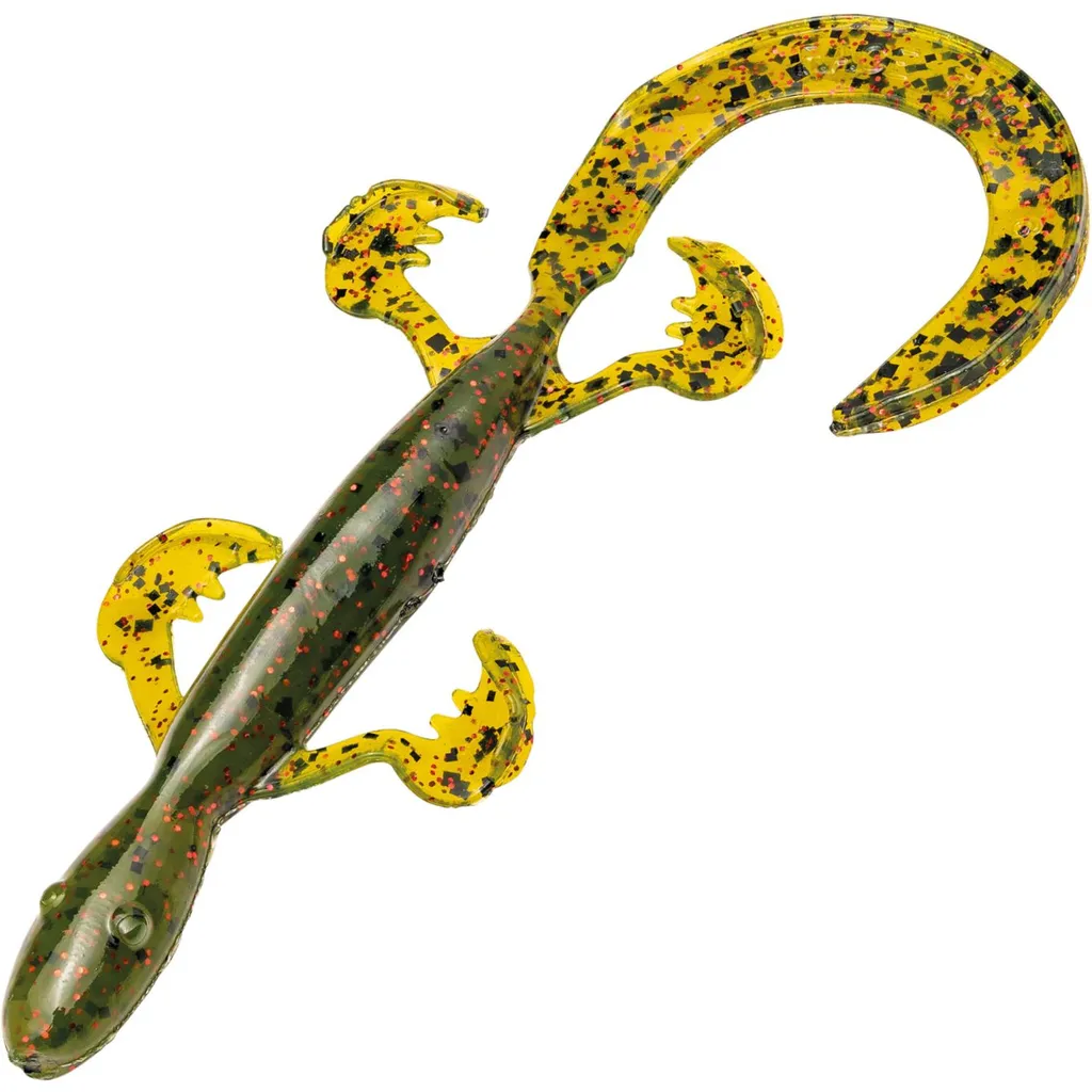 Strike King Rage Lizard Gummiköder 15cm Watermelon Red & Blk