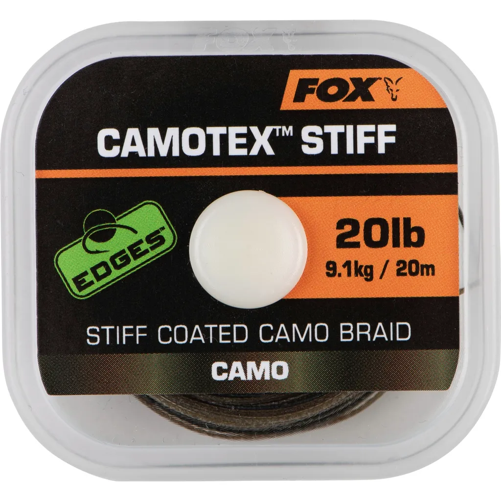 Fox Camotex Stiff Vorfach und Zubehör 11.4kg