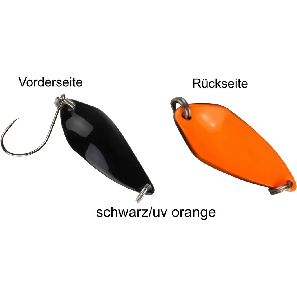FTM Spoon Rock 4.2g Schwarz/UV-Orange