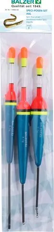 Balzer Posensortiment Aal Float Set 6–9g 3pcs