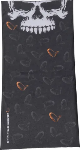 Savage Gear Skull Tec-Tube Clothes One Size Fits Most Headwear Black