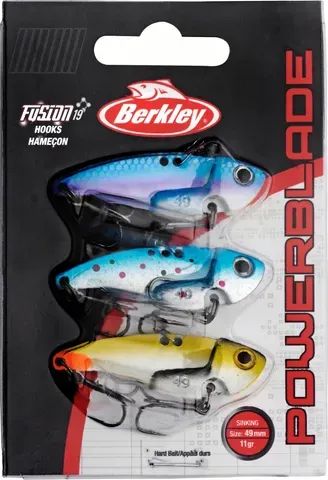 Berkley Power Blade 3 Pack Crankbaits 4.9cm 11g Blade Bait
