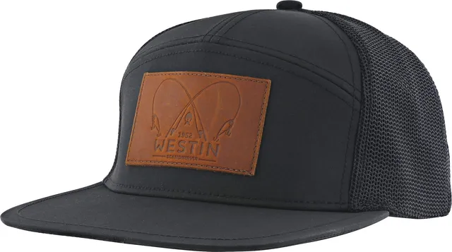 Westin W Range Cap Flat Peak Jet Black 100% Polyester One Size