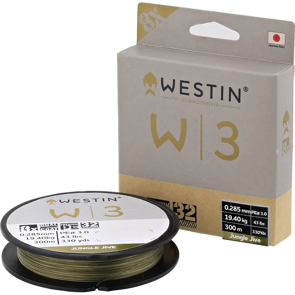 Westin W3 Deadbait 8-Braid 0.33mm 23.2kg