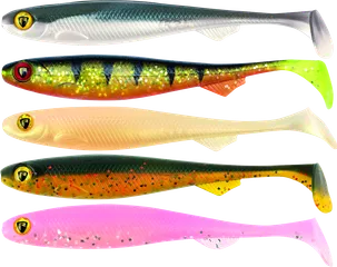 Fox Rage Slick Shad 5pcs 7cm Mixed UV