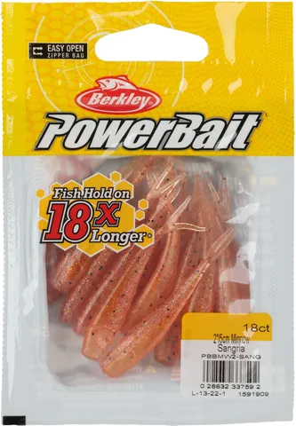 Berkley PowerBait® Minnow Softbait PBBMW2-SANG 5cm Sangria