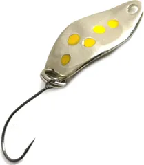 Troutwerk Spoon 2.3cm 1.5g Silver/Yellow Dots