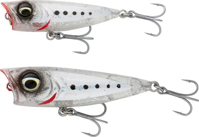 Savage Gear Micro Popper 4.3cm 3g Snow White