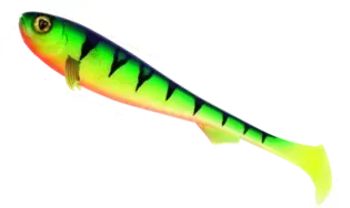 Fox Rage Super Slick Shad 23cm 23g UV Firetiger