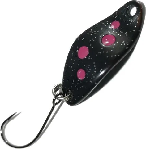 Troutwerk Spoon 1.5g 2.3cm Black/Pink Dots