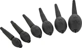 Westin Adjustable Float Weights 20g 4pcs Lead Matte Black