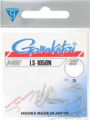 Gamakatsu LS-1050N Haken 25pcs Nickel Plättchenhaken
