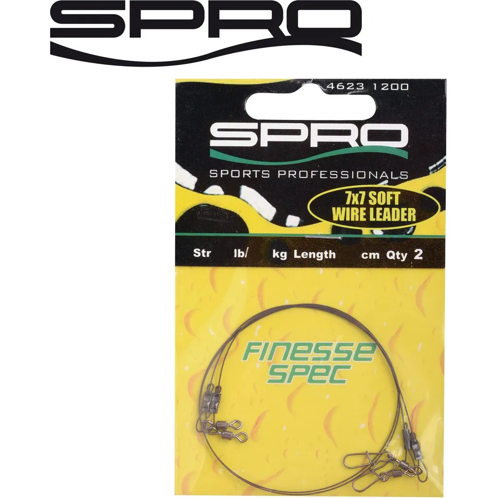 Spro Pike Fighter Finesse Spec 7x7 Vorfach Und Zubehör 30cm 13.6kg