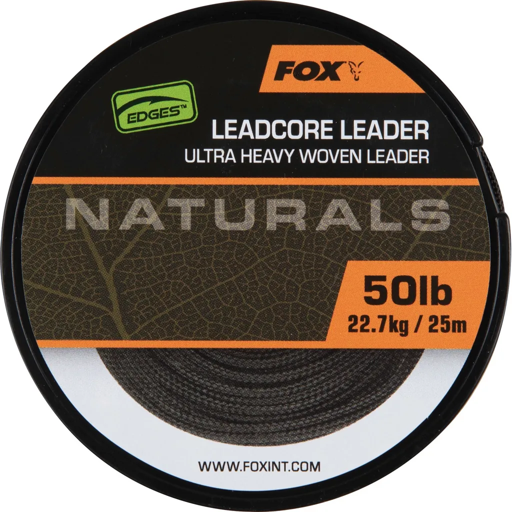 Fox Naturals Leadcore Vorfachmaterial 7m 22.7kg